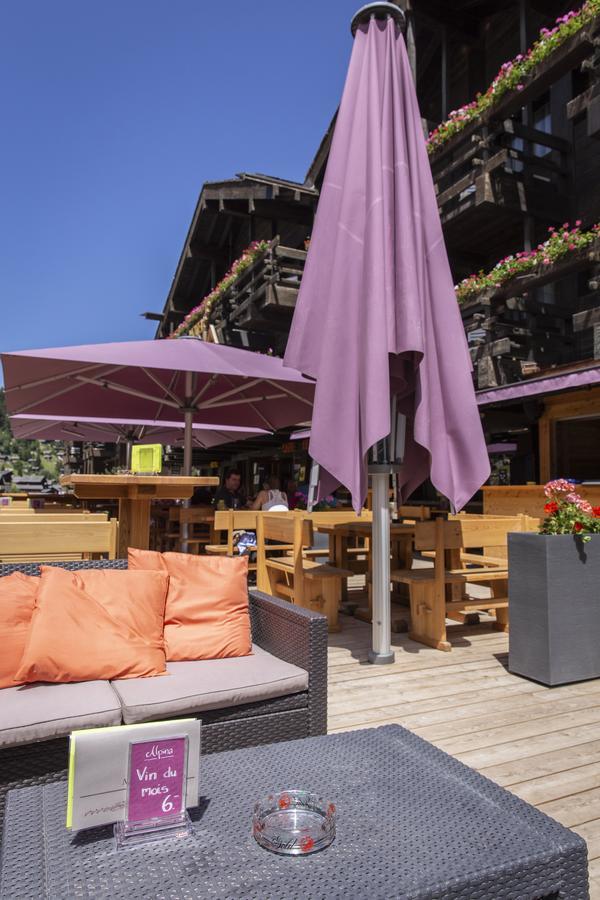Hotel Alpina - Swiss Ski & Bike Lodge Grimentz Exterior photo